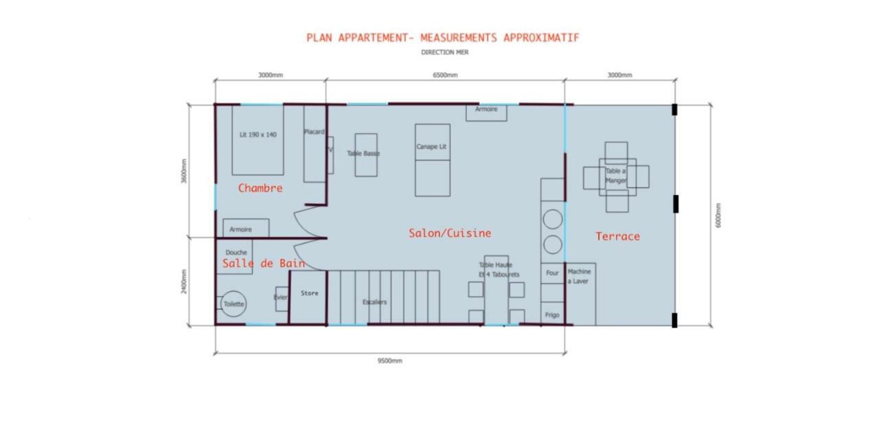 Bleu Horizon Apartment Saint-Leu Exterior photo